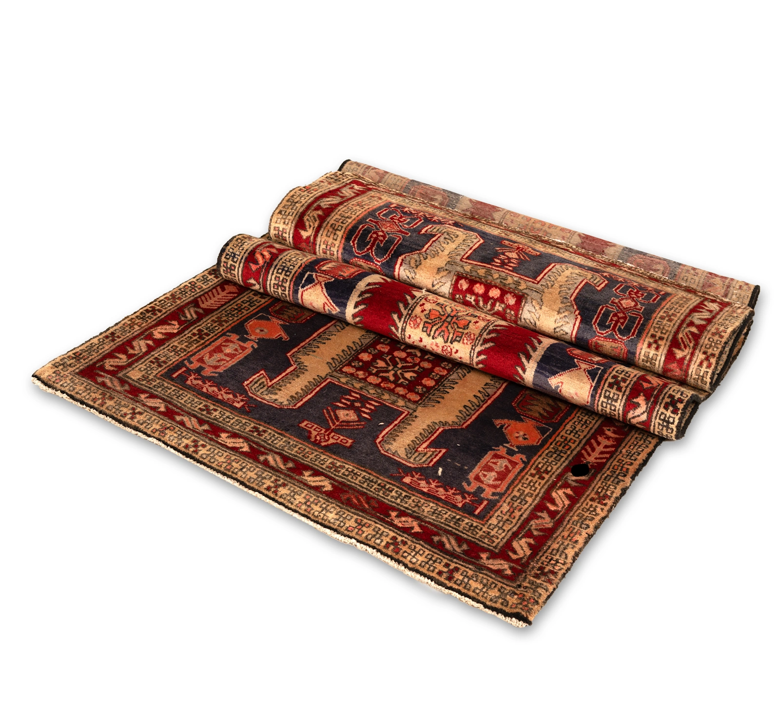 DSC00016-Edit Checkmate Pink / Light Pink | Wool rug - Image 4