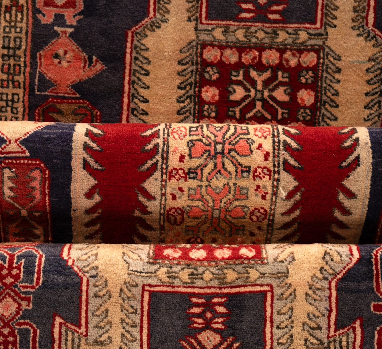 DSC00017-Edit Checkmate Pink / Light Pink | Wool rug - Image 2