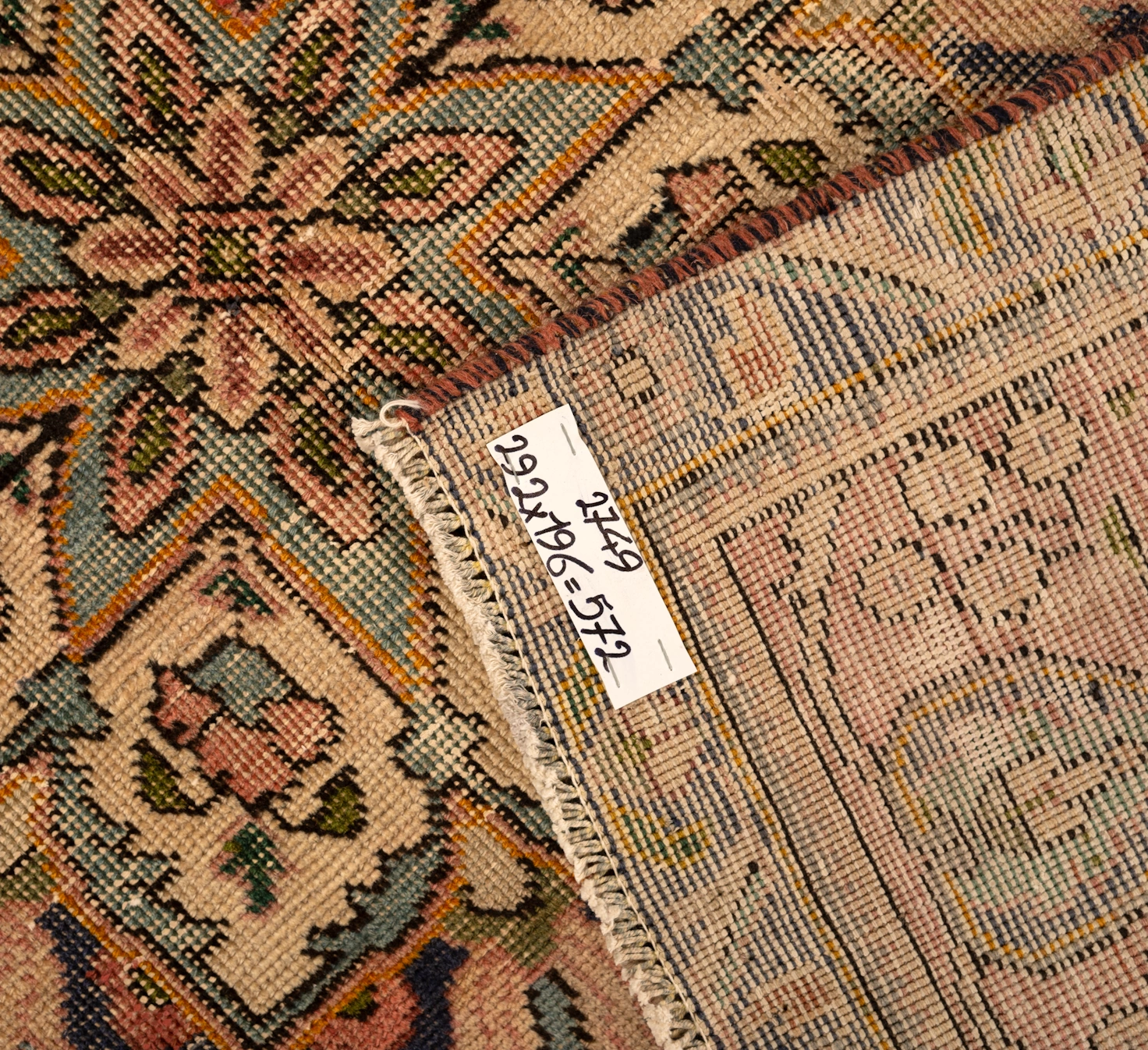 DSC00060-Edit Gabbeh Rainbow - Red - Image 3