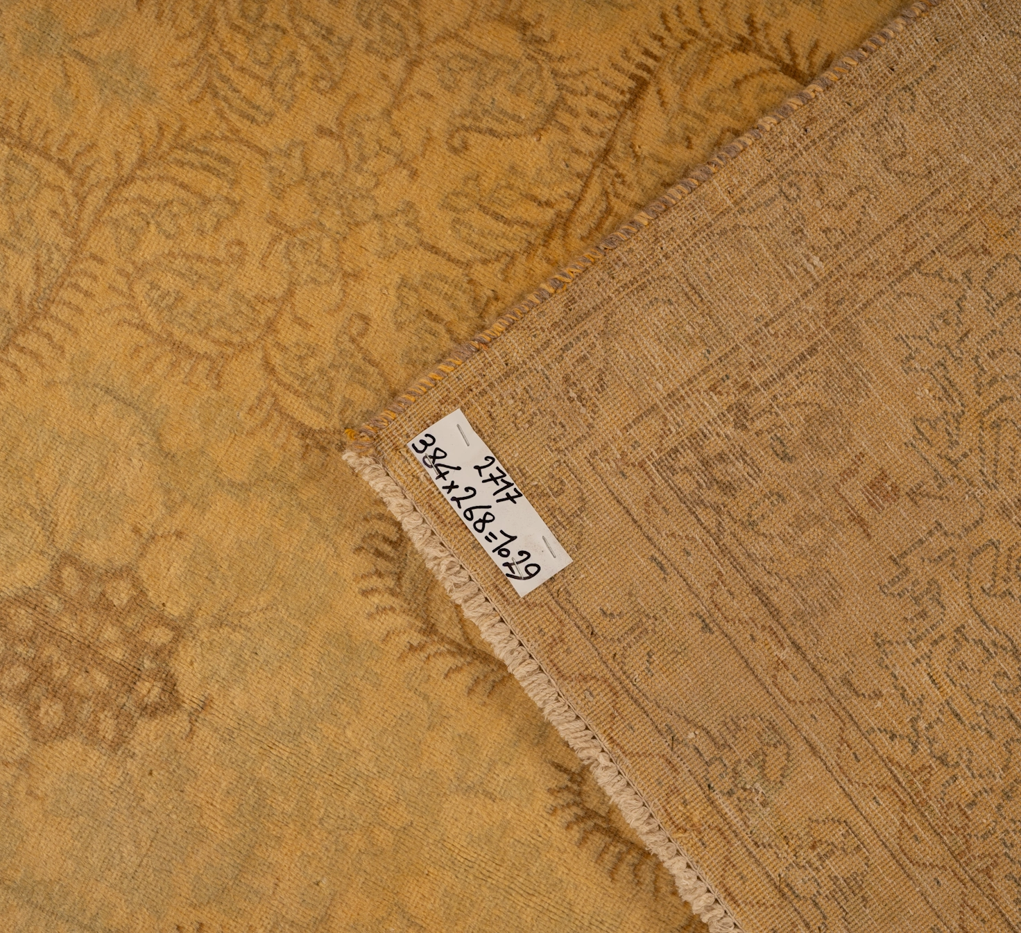 DSC00077-Edit Gabbeh Giza - Yellow - Image 3