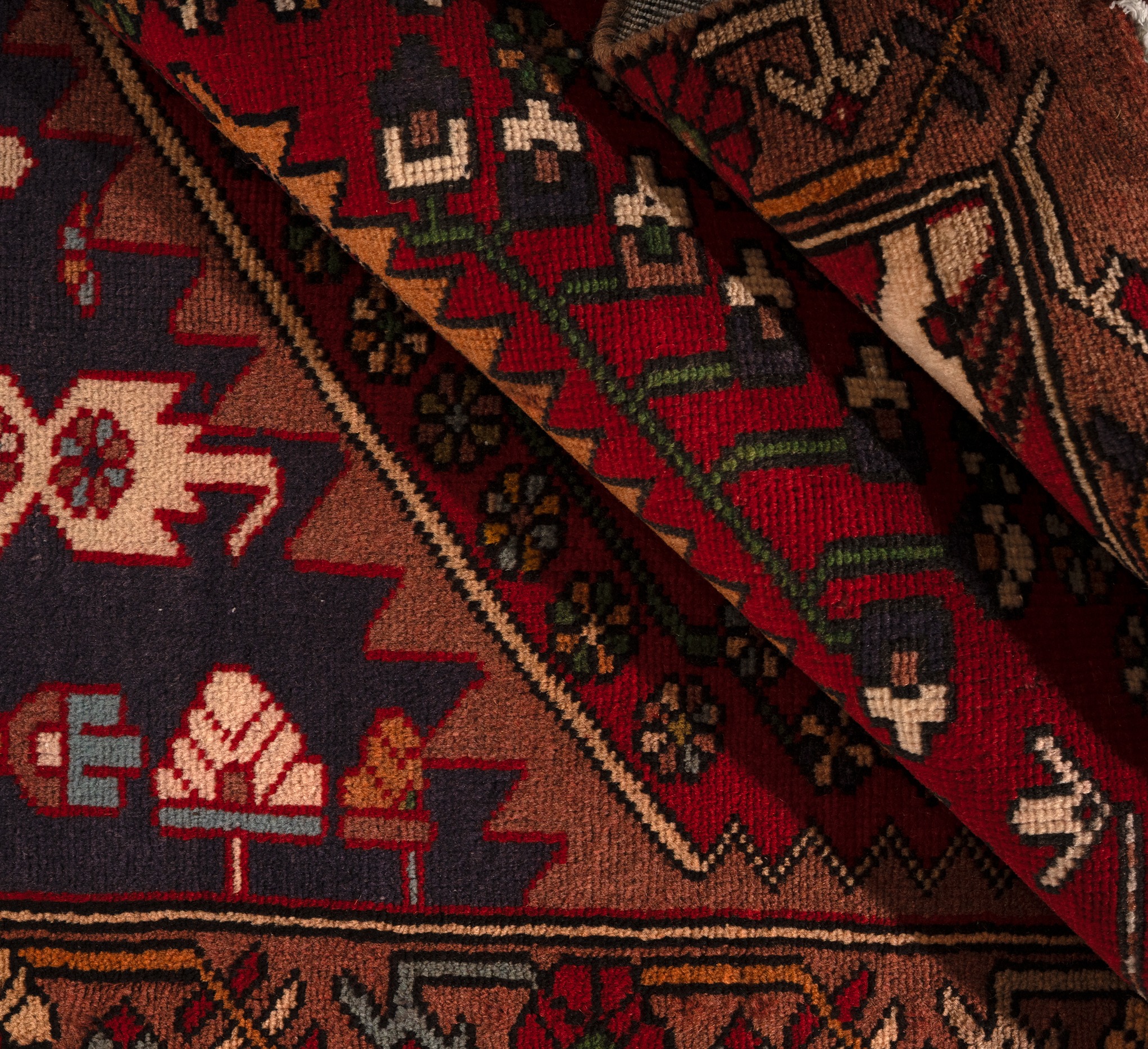 DSC09587-Edit_1_11zon Nain Florentine | Dark Blue | Rug (Copy) - Image 3