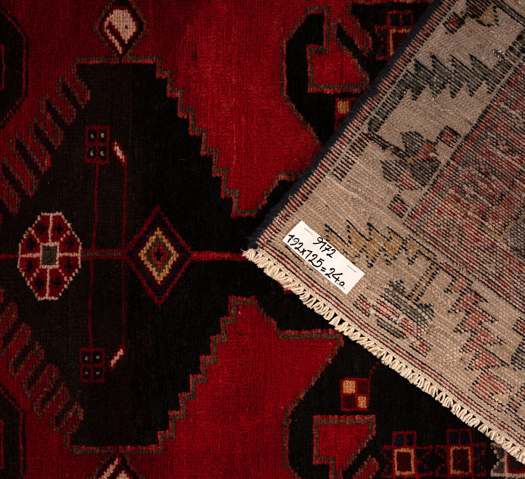 DSC09604-Edit_3_11zon Nain Florentine | Dark Blue | Rug (Copy) - Image 4