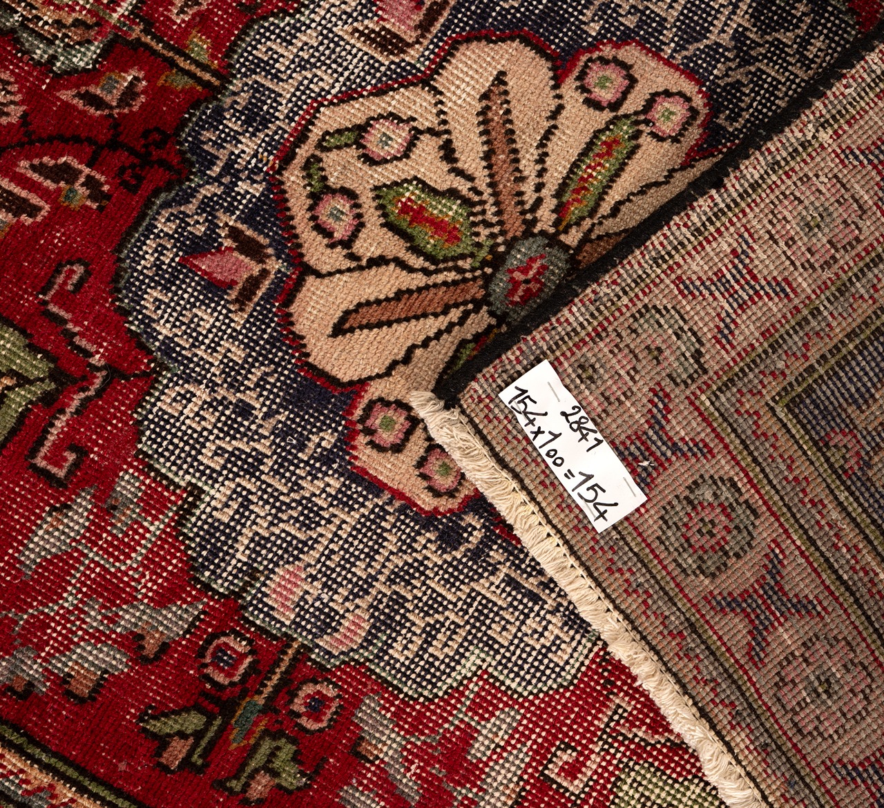 DSC09650-Edit_4_11zon Nain Florentine | Dark Blue | Rug (Copy) - Image 2